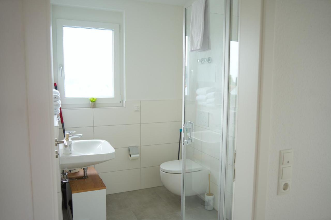 Exklusive Neubauwohnung Mit Wundervoller Aussicht Naehe Europapark Und Rulantica Burgheim Ngoại thất bức ảnh