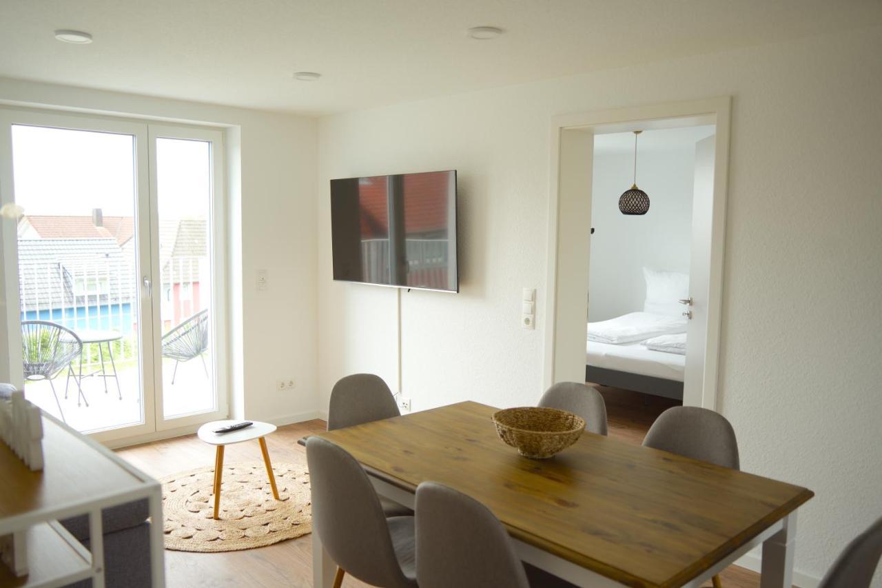 Exklusive Neubauwohnung Mit Wundervoller Aussicht Naehe Europapark Und Rulantica Burgheim Ngoại thất bức ảnh